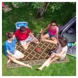 Stylish Camping 116097 6-feet by 9-feet Reversible Mat,