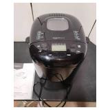 Amazon Basics 2 Pound Non-Stick Bread Making Machine, Black
