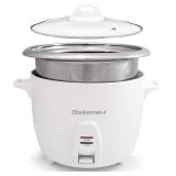 Elite Gourmet ERC-2010 Electric Rice Cooker with Stainless Steel Inner Pot