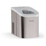 Frigidaire EFIC117-SS 26 Pound Ice Maker, 26 lbs per day, Silver