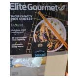Elite Gourmet ERC-2010 Electric Rice Cooker with Stainless Steel Inner Pot