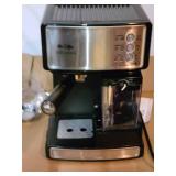 Mr. Coffee Espresso and Cappuccino Machine, Programmable Coffee Maker with Automatic Milk Frother and 15-Bar Pump, Stainless Steel