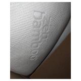 Set of 2 Zen Bamboo Queen Size Pillows w/ Cool, Breathable Covers