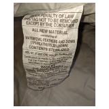 Waterfall Feathers and Down Clay Queen Duvet Insert