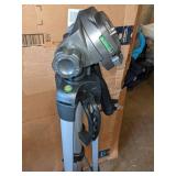 Two Amazon Basics Adjustable Tripods