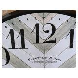 First Time & Co. 20" Farmhouse Wallclock