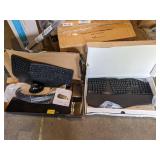 Microsoft & Perixx Keyboards (Mouse)