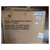 Summer Metal Banister & Stair Safety Gate & Regalo Easy Step Baby/Pet Gate