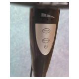 BLACK+DECKER BFSD116B 16" Oscillating Dual-Blade Stand Fan with Remote, Adjustable Height, Black