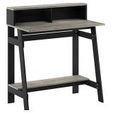 Furinno A Frame Computer Desk, Gray