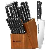 Astercook All-In-One Complete Kitchen Knives Set