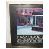 Framed Edward Hopper Gallery Poster