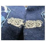 Vintage Fjord Fashion Winter Nordic Wool Sweater - Blue