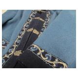Vintage Fjord Fashion Winter Nordic Wool Sweater - Blue