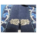 Vintage Fjord Fashion Winter Nordic Wool Sweater - Blue