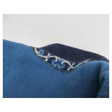 Vintage Fjord Fashion Winter Nordic Wool Sweater - Blue