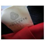 Vintage Fjord Fashion Winter Nordic Wool Sweater - Red