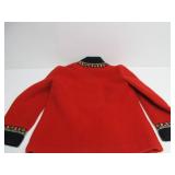 Vintage Fjord Fashion Winter Nordic Wool Sweater - Red