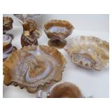 Beautiful Collection of Vintage IMPERIAL "Caramel" Slag Glass