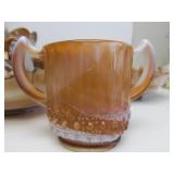 Beautiful Collection of Vintage IMPERIAL "Caramel" Slag Glass