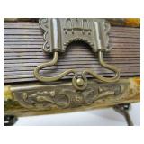 Excellent Antique Victorian Photo Album w/Stand