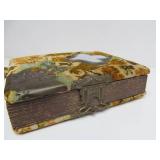 Excellent Antique Victorian Photo Album w/Stand