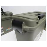 3 New or Like-New FLAMBEAU 14" Dry Boxes