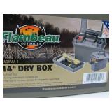 FLAMBEAU 14" Dry Box FULL of Brand New Fishing Bait