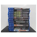 Working Playstation PS4 Video Game System w/Games
