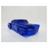 Lot of 4 Vintage BOYD Cobalt Blue Glass Items