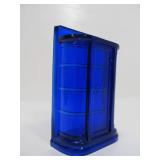 Lot of 4 Vintage BOYD Cobalt Blue Glass Items