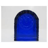 Lot of 4 Vintage BOYD Cobalt Blue Glass Items