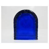 Lot of 4 Vintage BOYD Cobalt Blue Glass Items