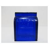 Lot of 4 Vintage BOYD Cobalt Blue Glass Items