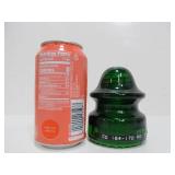 McLaughlin-20 Emerald Green CD 164 Glass Insulator