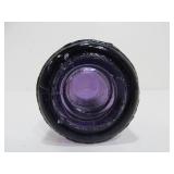 B.T.C. Montreal Canada (MCANADAL) Royal Purple Glass Insulator