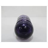 B.T.C. Montreal Canada (MCANADAL) Royal Purple Glass Insulator