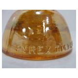 Antique Pyrex Carnival Glass No. 63 Insulator
