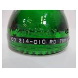 Antique Hemingray 43 CD 214 "7up" Green Glass Insulator