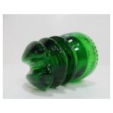 Antique Hemingray 43 CD 214 "7up" Green Glass Insulator