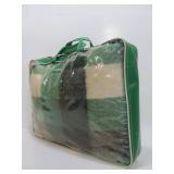 Unused Vintage FARIBO Woolen Mills Wool Blanket & Winona Knits Wool Mittens