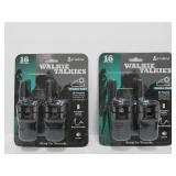 2 Sets of Brand New COBRA Walkie Talkies