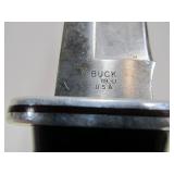 Like-New BUCK Model 119U Fixed Blade Knife