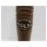New or Like-New OLT Walnut Model #66 Duck Call