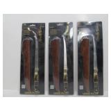 3 Brand New SCHRADE Uncle Henry Large Fillet Knives