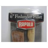 2 Brand New RAPALA Finlander Fillet Knives