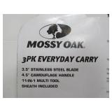Brand New Mossy Oak & Olympia Tools Multi-Tool & Knife Combo Sets