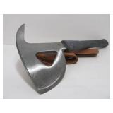 Heavy Duty Escape Hand Axe w/Leather Cover