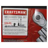 Complete & Brand New CRAFTSMAN 104-Piece Mechanic
