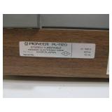 Working Vintage PIONEER Model PL-112D Turtable